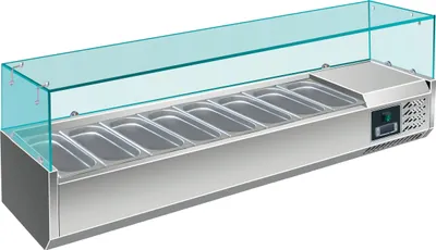 Produktbild von Saro Aufsatzkühlvitrine Modell Evrx 1800/380