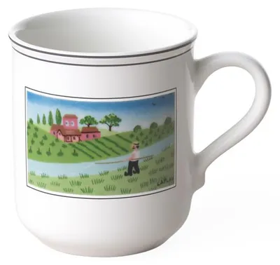Imagen del producto de Taza Naif con asa, marca Fischer, 113 x 81 x 93 mm, 270 ml. Marca: Villeroy & Boch. Número de artículo: 1023374874. Código EAN: 5450102205943