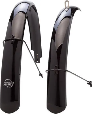 Produktbild von Famanu Schutzblech 26 Zoll - Schwarz, 60 mm Breite