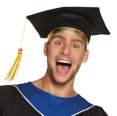 Immagine prodotto di Cappello del dottorando per adulti