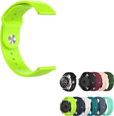 Image de Bracelet en silicone TPU pour montre HONOR Magic Watch 2 46 mm, style sport, vert fluo