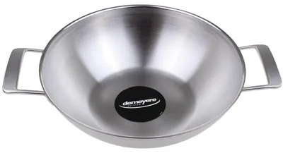 Produktbild von DEMEYERE - Wok Industry 30cm 2 Griffe 3l - 489302G
