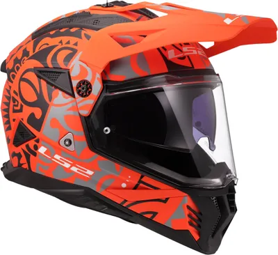 Produktbild von Enduro Helm LS2 MX702 PIONEER II Rangi Matt Orange größe M