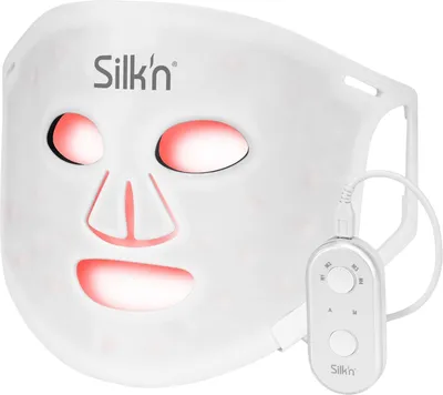 Produktbild von Silk'n FLM100PE1001, Lichttherapie der Haut, Weiß, Anti-Aging, Behandlung, Acrylnitril-Butadien-Styrol (ABS), Silikon, Blau/Violett/Rot/Gelb, 463 nm