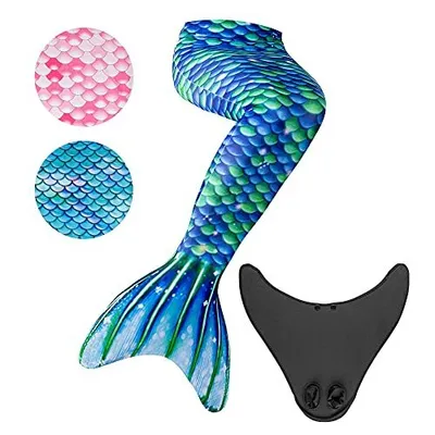 Produktbild von Idena Spielset Meerjungfrauenflosse grün/blau