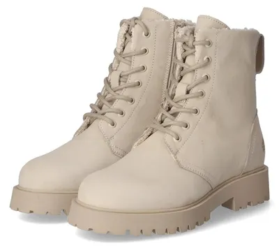 Produktbild von Apple of Eden Damen Stiefeletten GENEVE 28 Taupe Rauleder Größe: 42