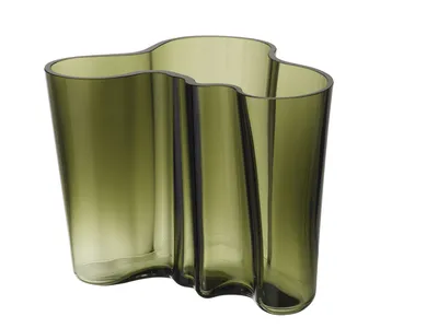 Produktbild von iittala Alvar Aalto - Vase 16 cm, moosgrün