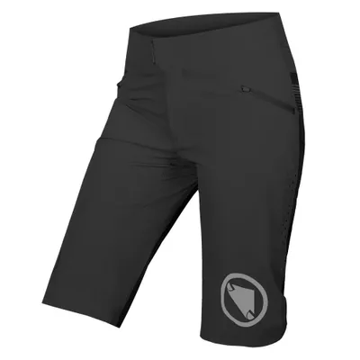 Produktbild von Endura SingleTrack Lite Short Fit Shorts Damen locker ohne Innenfutter schwarz größe S E6170BK/S3