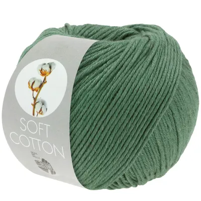 Produktbild von Lana Grossa Soft Baumwolle 037 Minzgrün 50g
