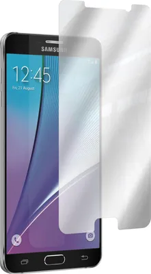 Produktbild von 6er-Pack PhoneNatic Displayschutzfolien verspiegelt  kompatibel mit Samsung Galaxy Note 5
