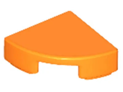 Produktbild von Lego® 1x1 Fliesen Rundecke 25269 - 1 Stück Orange