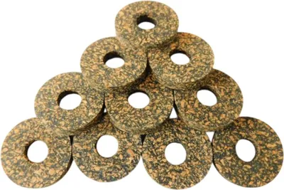 Obrázok produktu pre 50 kusov Gumový korok M8 25 mm x 9 mm x 4 mm