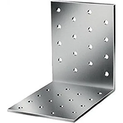 Produktbild von Vormann Lochplattenwinkel Schenkellänge 60x60mm Breite 60mm - 70937000