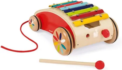Productafbeelding van Trekbare xylofoonwagen