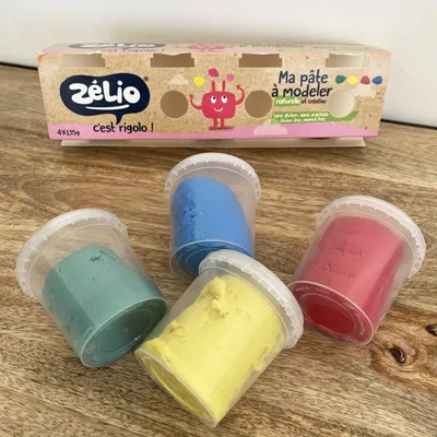 Image de Soft-Knetset, 4 Becher à 150g (79500)