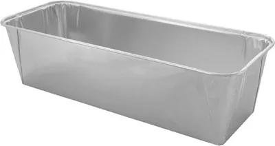 Produktbild von 50x Aluschale eckig 2270 ml 305 x 117 x 80 mm