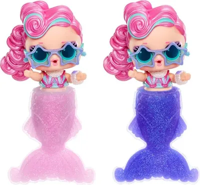 Obrázek produktu pro L.O.L. Surprise! Mermaids! Tots - Make Your Own Color Change Tails, Figurka, Ženy, 4 rok/roky, Chlapec/děvče, Vícebarevný