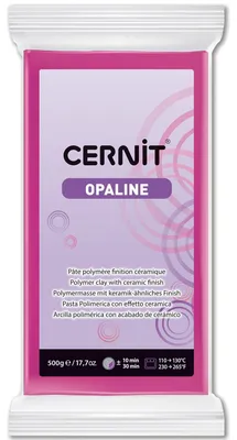 Produktbild von Cernit Opaline Modelliermasse 500 g - Magenta