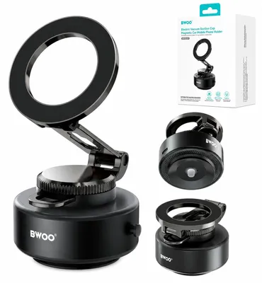 Zdjęcie produktu dla Bwoo Uchwyt Magnetyczny Z Przyssawką Do Samochodu Zj139