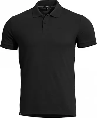 Immagine prodotto di K09047-01-Nero-M Polo in piquet con motivo a farfalla Pentagon