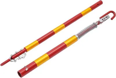 Imagen del producto de Sistema de enganche automático para remolques - Capacidad de 5 toneladas - Longitud de 175 cm - Color rojo