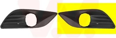 Produktbild von VAN WEZEL Lüftungsgitter Grill Stoßfänger für FORD Focus II Schrägheck (DA, HCP, DP) mit Loch/Löchern für Nebellampen