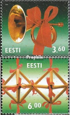 Produktbild von Briefmarken Estland 2000 Mi 388-389 (kompl.Ausg.) postfrisch Weihnachten