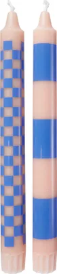 Produktbild von BUTLERS Stabkerze ART BOUGIE Checker 2er-Set