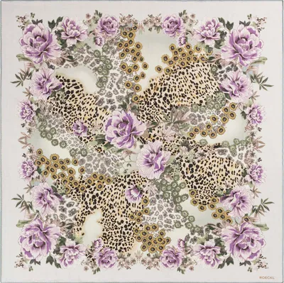 Immagine prodotto di ROECKL sciarpa Blooming Wilderness Scarf Multi Cashmere colorato