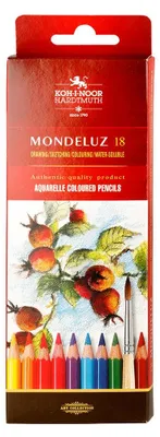 Produktbild von Aquarell- Künstlerfarbstifte  18er Pack im Pappetui