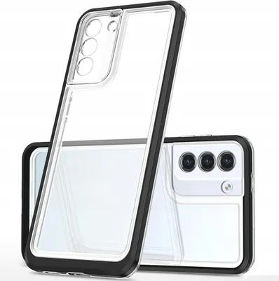 Immagine prodotto di Custodia Clear 3In1 per Samsung Galaxy S22+ (S22 Plus) Cover in gel con cornice nera