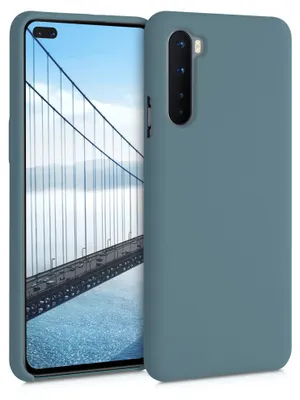 Produktbild von kwmobile Handyhülle für OnePlus Nord Hülle - Case Silikon - Kabelloses Laden - Schutzhülle Cover in Arctic Night