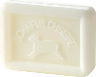 Produktbild von Ovis Schafmilchseife mild & rein, 100% Bio, für die tägliche Dusche, eckig, 100 g