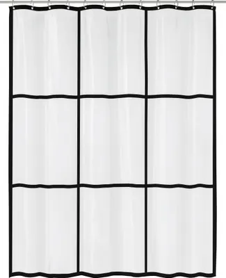 Produktbild von Kleine Wolke Duschvorhang Brooklyn clear 180 x 200 cm
