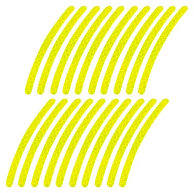 Imagen del producto de Pegatinas reflectantes para ruedas de coche y bicicleta AMIO-03112
