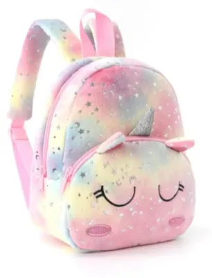 Produktbild von Einhorn Rucksack Mädchen Kinder Tasche Schule Ranzen Umhängetasche