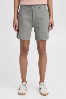 Produktbild von OXMO OXKVITA Damen Chino Shorts Kurze Hose Baumwollmischung regular fit