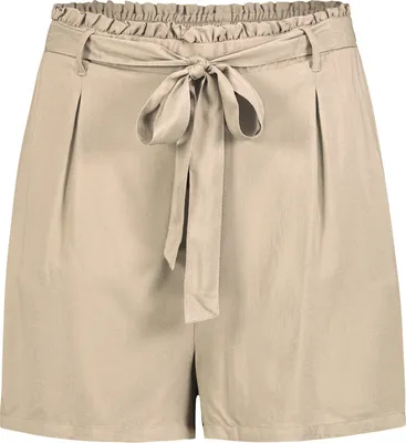 Produktbild von Fresh Made Elegante Paperbag Bermuda Shorts mit Bindeband Größe: XL