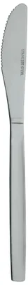 Tafelmesser aus Edelstahl, 12er-Pack, 21 cm, spiegelpoliert