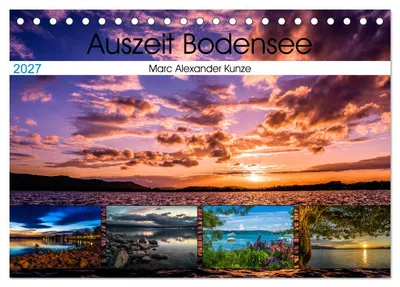 Produktbild von Auszeit Bodensee (Tischkalender 2027 DIN A5 quer), CALVENDO Monatskalender