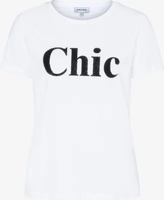 Produktbild von MORE & MORE T-Shirt with Stateme 2010 chic placed 44