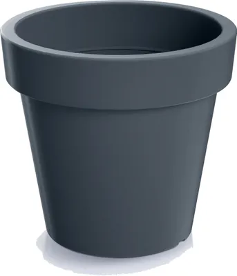 Produktbild von Prosperplast Blumentopf Übertopf Lofly Kunststoff UV-beständig Anthrazit 58,2 cm