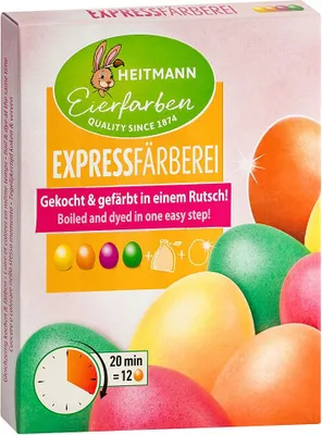 Obrázok produktu pre Brauns-Heitmann 1024469, Tekuté, Zelená, Oranžová, Ružová, Žltá, Prírodné potravinárske farbivo, Vajcia, 20 ml, Plastová fľaša