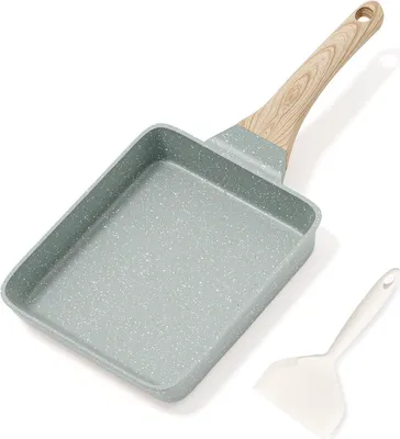 Image de RIOVARM Poêle à tamagoyaki antiadhésive à induction revêtement granit