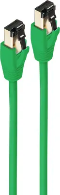 Image de shiverpeaks BS08-41153 Câble de raccordement shiverpeaks Cat. 8.1, F/FTP, 1,5 m, vert