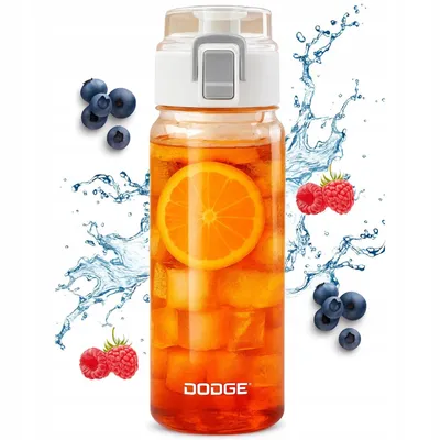 Produktbild von Trinkflasche 550 ml mit Skala – BPA-freie Tritan-Flasche, auslaufsicher, ideal für Schule, Fahrrad, Fitness & Reisen