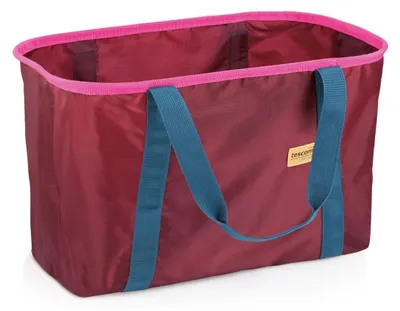 Image de Tescoma Panier pliable Click SHOP!, bordeaux