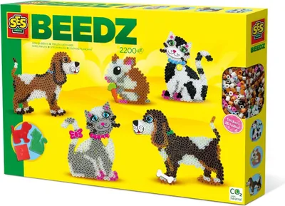 Obrázok produktu pre SES Creative Beedz 06264, 2200 kusov, 5 rok / roky, Chlapec / dievča, Detské, Viacfarebný, Holandsko
