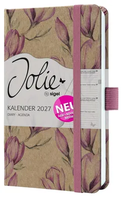 Produktbild von Wochenkalender Jolie 2027 Hardcover ca. A6 Magnolia Dreams 174 Seiten