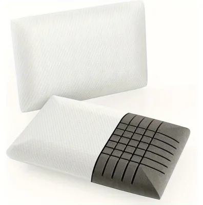 Immagine prodotto di Cuscino - Cuscino per la testa - Cuscino per il collo - Cuscino ortopedico - Cuscino ergonomico - Set da 2
